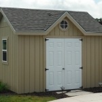 10x12 Gable Kansasville pool side